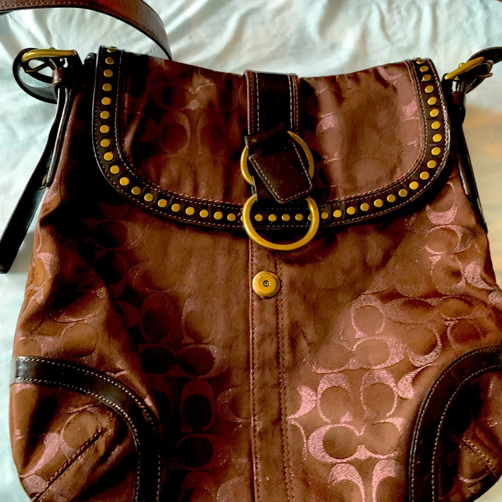 Coach crossbody bag great for a casual day out